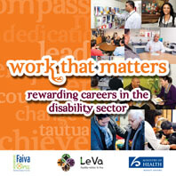 Work That Matters – Rewarding Careers in the Disability Sector