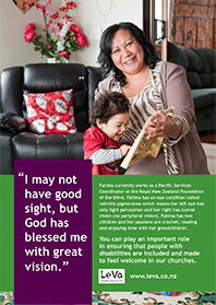 Supporting people with disabilities in your church – posters