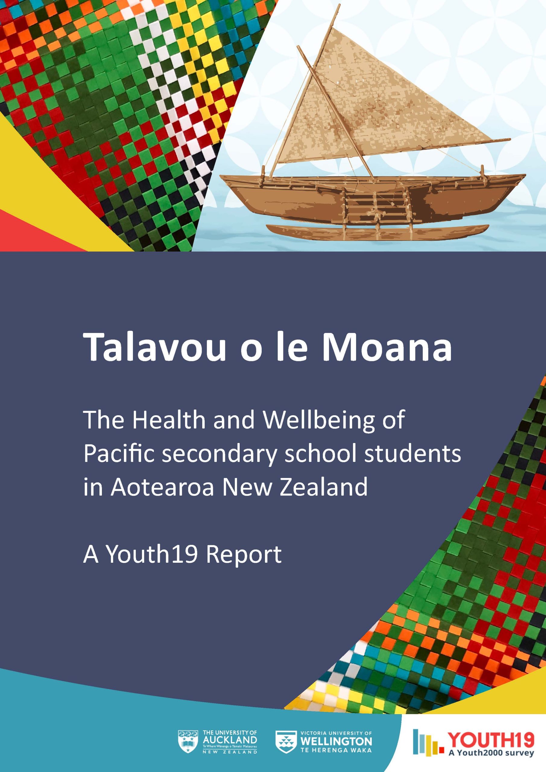 Talavou o le Moana Pacific Youth19 Report cover