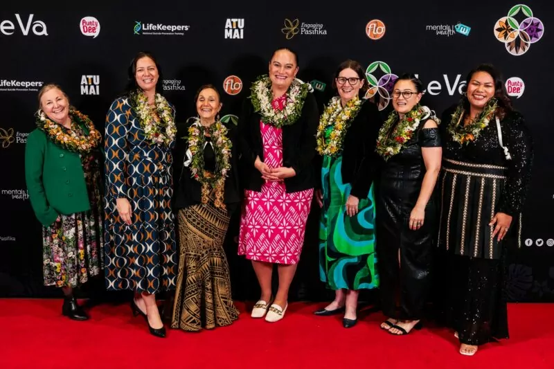 Te Whatu Ora team with Hon Carmel Sepuloni