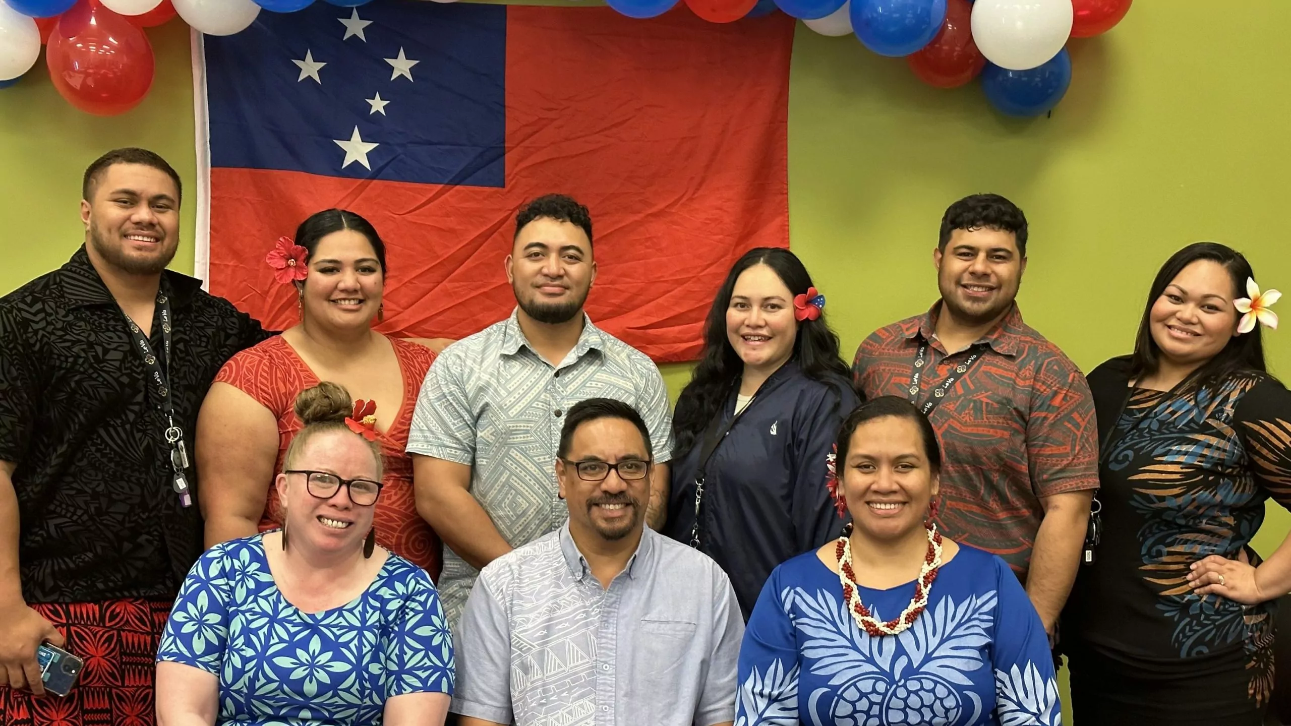 Le Va staff Samoan Language Week
