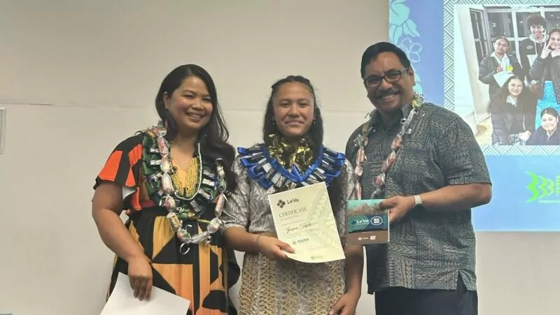 Sachi Taulelei, Jessica Tupai, Toleafoa Mark Esekielu