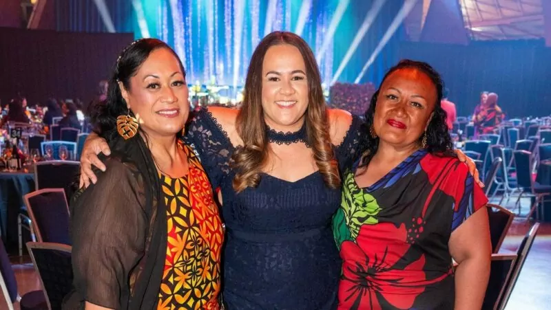 Dr Elizabeth Mati with other guests