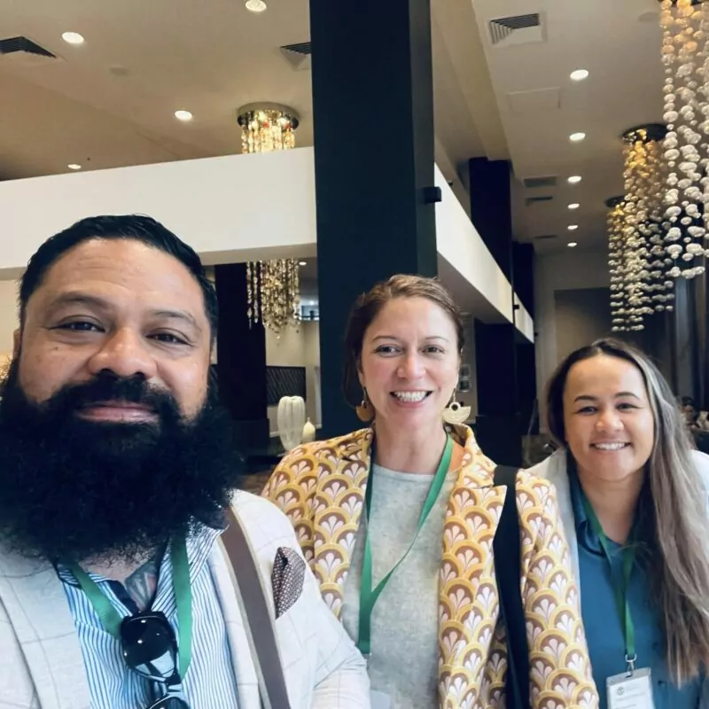 Ben Tameifuna, Markerita Poutasi, Dr Elizabeth Mati