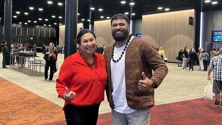 Sara Vui-Talitu and Charles Lavea