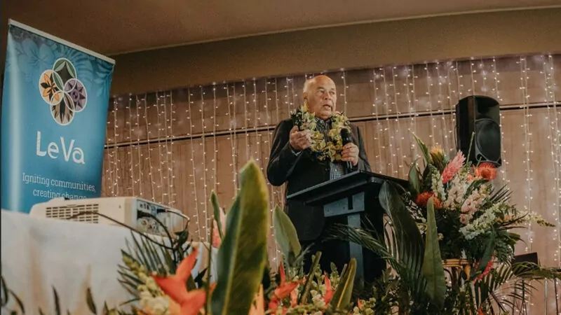 Sir Collin Tukuitonga, Associate Dean Pacific at the Faculty of Medical and Health Sciences, UOA