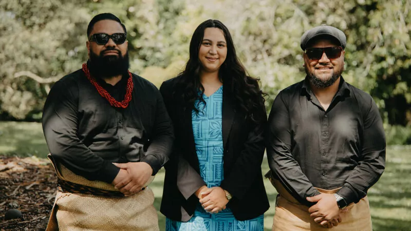 Le Va’s Public Health and Disability team Ben Tameifuna, Taryn Hainsworth-Fa'aofo, Max Tuipulotu