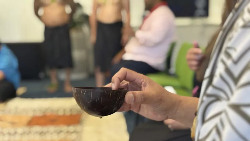 Part of the 'ava ceremony