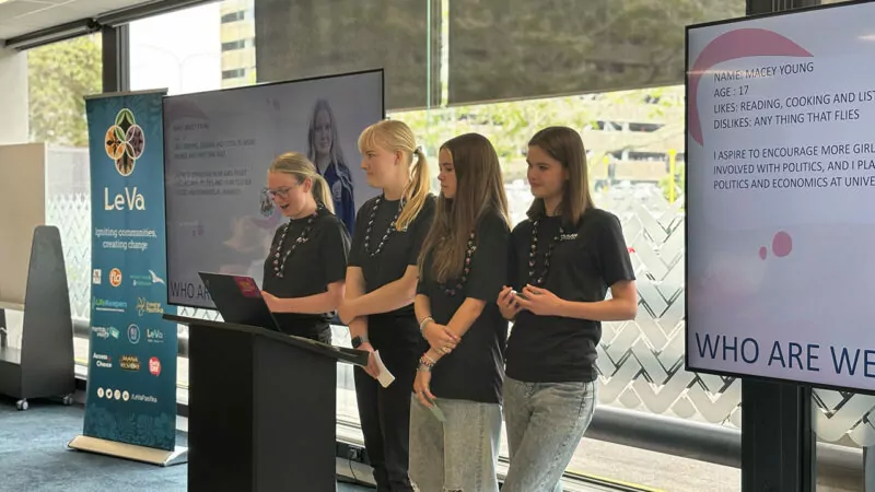 Youth delegates from Wales