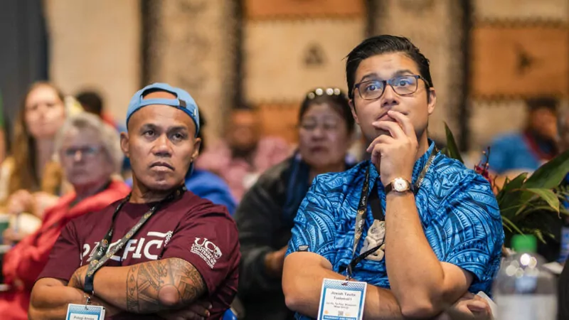 GPS 2025 attendee and Josiah Tualamali'i